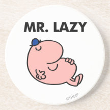 Mr Lazy Classic Coaster