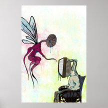 Mr. Media and the Propaganda Pixie Print