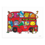 Mr Men & Little Miss Bus Post Cards