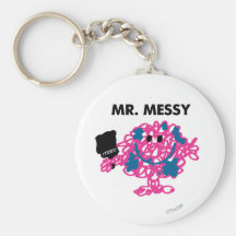 Mr Messy Classic 1 Keychains