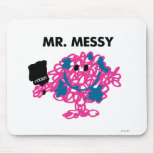 Mr Messy Classic 1 Mousepad