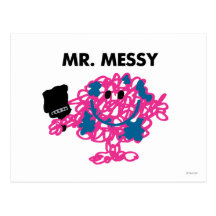 Mr Messy Classic 1 Post Cards