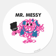 Mr Messy Classic 1 Stickers