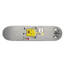 Mr. Molotov and friend Skateboard Deck