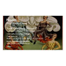 Mr & Mrs Herbert L. Flint Business Card Templates