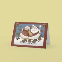 Mr. & Mrs. Santa cards