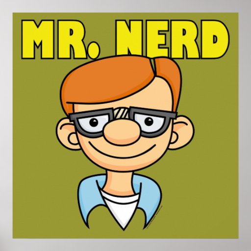 Nerd Posters, Nerd Wall Art