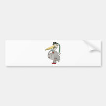 MR. PELICAN BUMPER STICKER