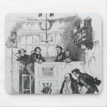 Mr. Pickwick and Sam in the attorney's office Mouse Pad
