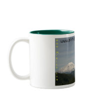 Mr. Pish Visits Mt. Rainier Mug