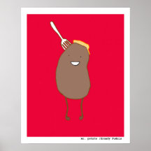 mr. potato (16"x20") posters