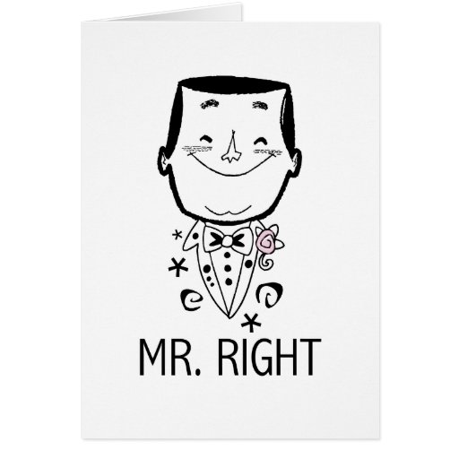 Mr. Right T-shirts and Gifts Cards