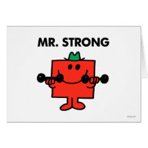 Mr Strong Classic 2 Greeting Card