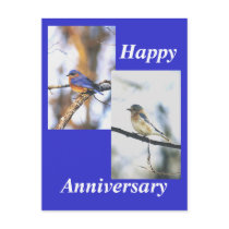 mr truman, mrs truman, Happy , Anniversary Post Card
