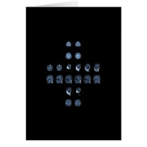 MRI Cross Greeting Card