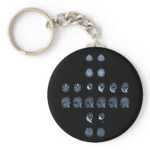 MRI Cross Key Chain
