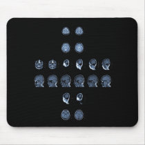 MRI Cross Mouse Pads