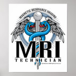MRI Tech Caduceus Print