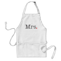 Mrs. Apron | Black & Red Colours
