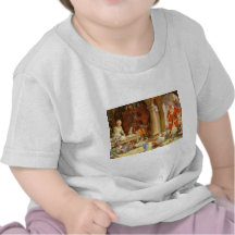 Mrs. Claus & Santas Elves baking Christmas Cookies T-shirt