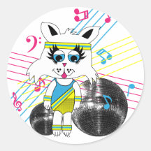 Mrs Music Stickers (6 in pack)