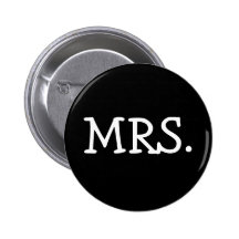 Mrs Pinback Buttons