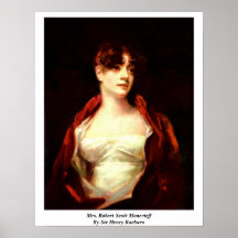 Mrs. Robert Scott Moncrieff By Sir Henry Raeburn Print