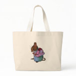 Mrs. Tittlemouse, After Beatrix Potter: Oil Pastel Bags