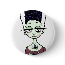 MrsFrankenstein Pinback Button