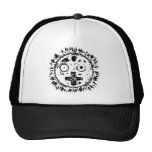 mrsun black and white hats