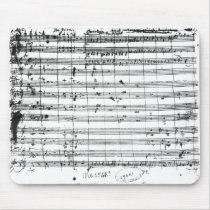 Ms.1548  Ouverture of the opera 'Don Giovanni' mousepads