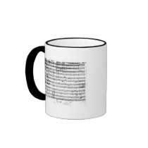 Ms.1548  Ouverture of the opera 'Don Giovanni' mugs
