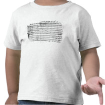 Ms.1548  Ouverture of the opera 'Don Giovanni' t-shirts