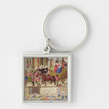 Ms 2617 Theseus makes a triumphal entry into Athen Key Chain