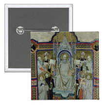 Ms 501 St. Benedict (vellum) Pinback Buttons