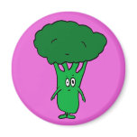 Ms. Broccoli Magnets