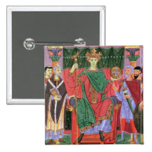 Ms Cim.4453 f.42r Holy Roman Emperor Otto III Enth Buttons