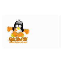 MS Fighting Penguin Business Card