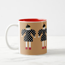 Ms. Martzkin A La Mode Polka Dot Mug