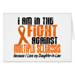 MS Multiple Sclerosis IN THE FIGHT DAUGHTER-IN-LAW Card