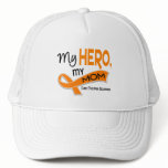 MS Multiple Sclerosis MY HERO MY MOM 42 Trucker Hat