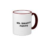 MS. SMARTY PANTS COFFEE MUG