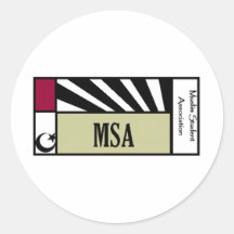 MSA STICKER
