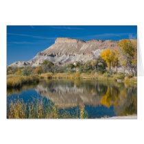 Mt. and pond greeting cards