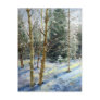 Mt Charleston trees in the snow Postcard