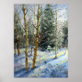 Mt Charleston trees in the snow Posters