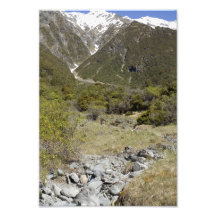 Mt. Cook National Park Art Photo