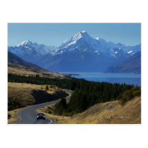 Mt. Cook, New Zealand Post Card