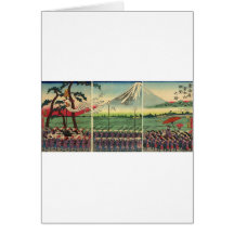 Mt. Fuji circa 1860's Card