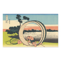 Mt. Fuji view 09 Rectangle Sticker